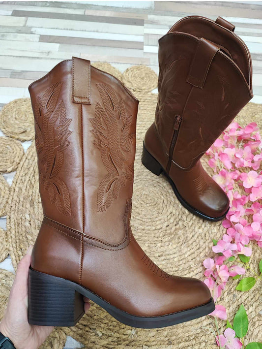 BOTA VIVIAN - MARRON