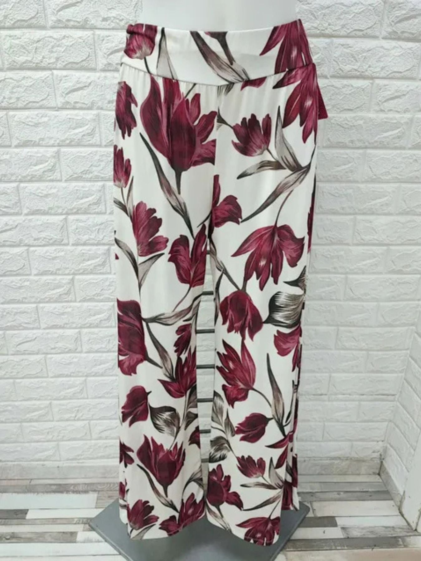 PANTALON CECYL - HOJAS