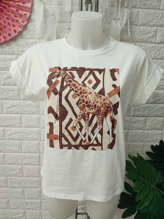 CAMISETA JIRAFA