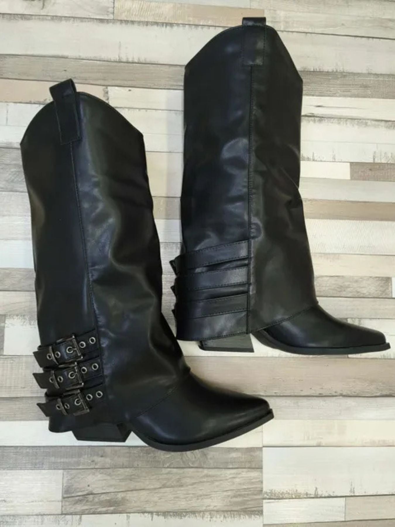BOTA LEYLA - NEGRO