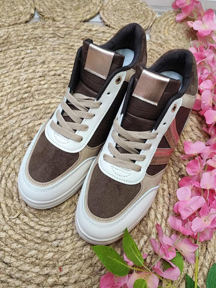 SNEAKER FRANCIS - MARRON