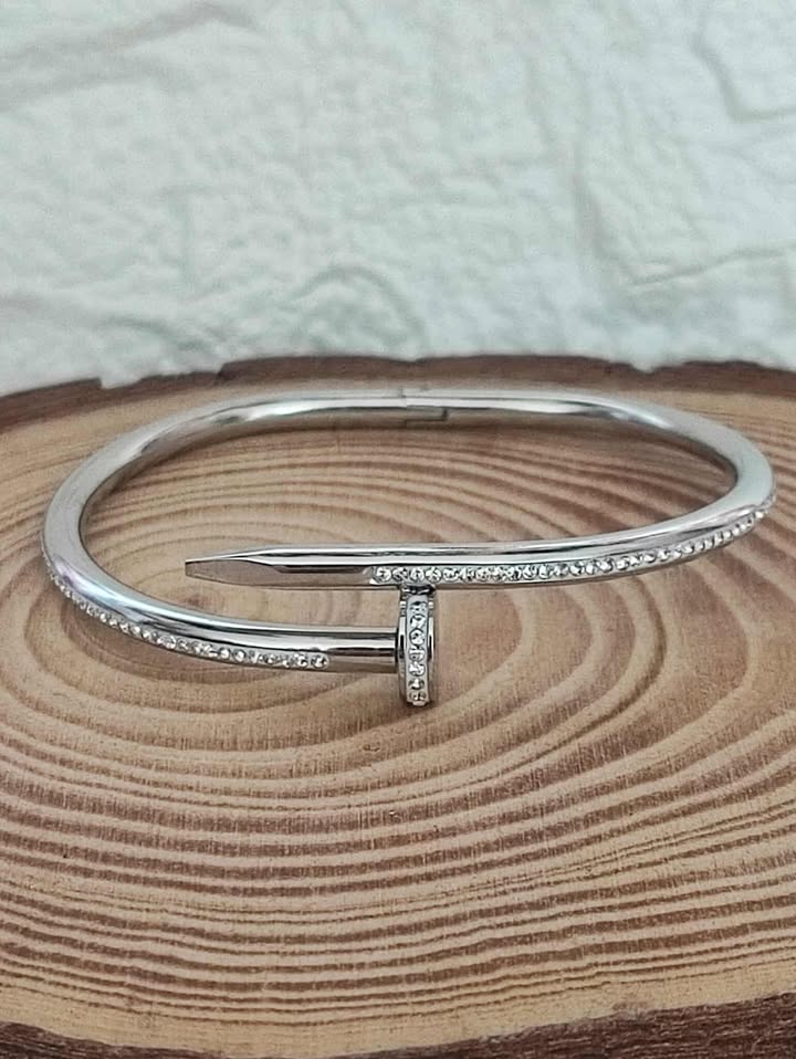 PULSERA CLAVO - STRASS