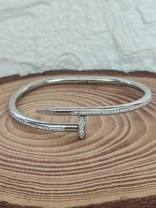 PULSERA CLAVO - STRASS