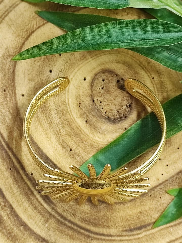 BRAZALETE LIDY - DORADO