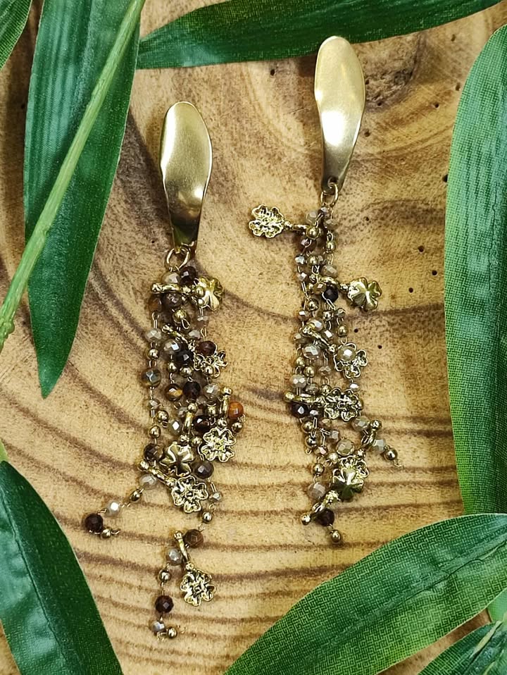 PENDIENTES ARYS - DORADO