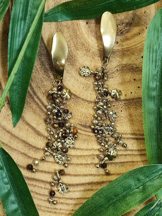 PENDIENTES ARYS - DORADO