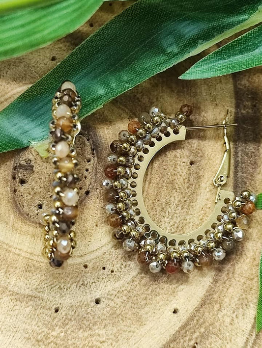 PENDIENTES SARIEL - DORADO