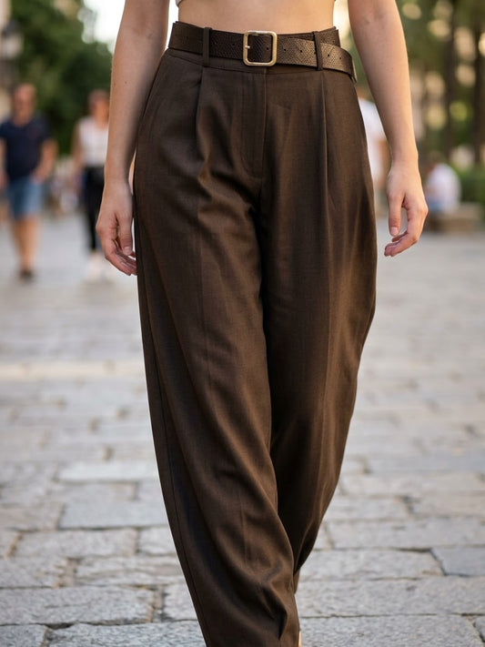 PANTALON TELA CINTURON ref. 0277