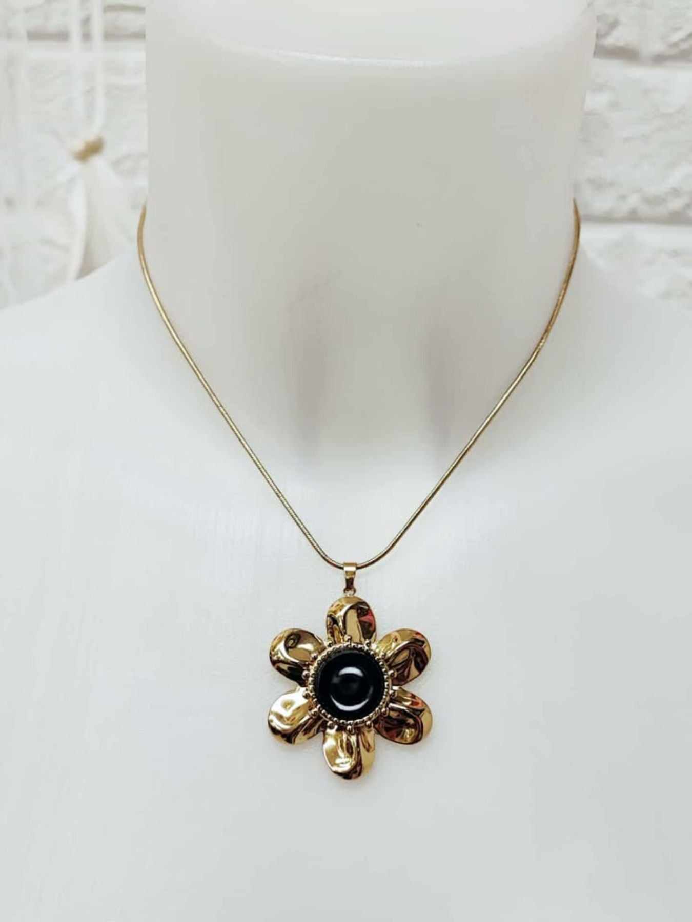 COLLAR FLORISSA - DORADO