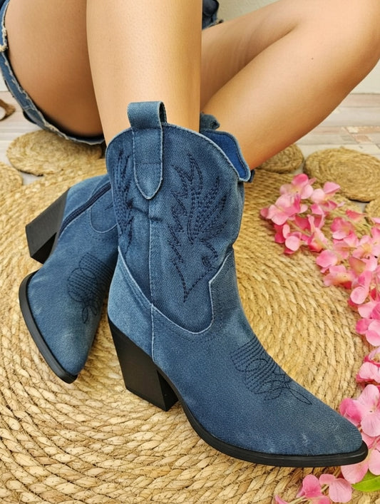 BOTIN MURIEL - AZUL OSCURO