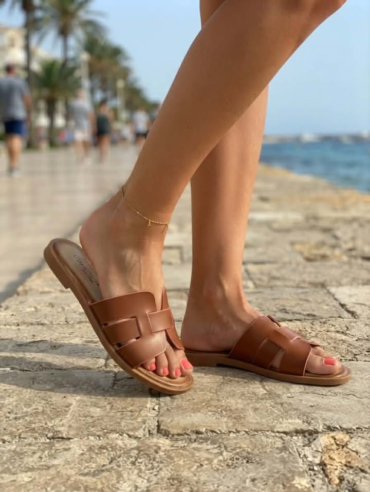 SANDALIA HELEN - CAMEL
