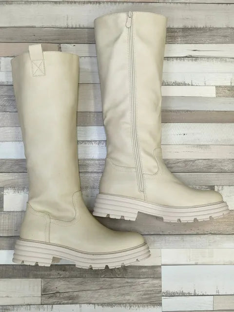 BOTA CLAUDIA - BEIGE