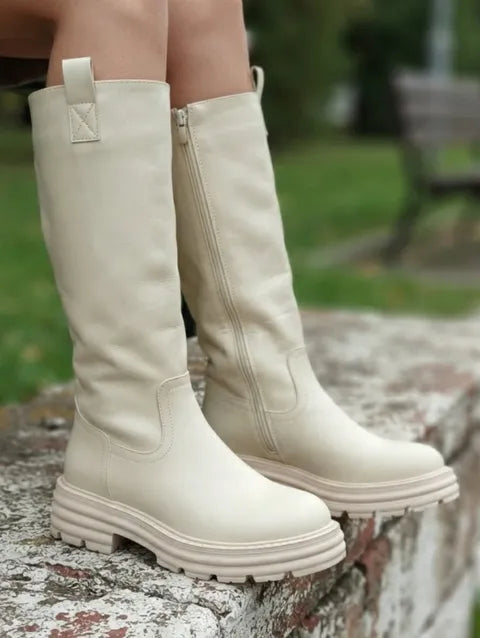 BOTA CLAUDIA - BEIGE