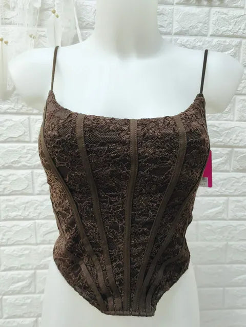 TOP BUSTIER ENCAJE ref.045