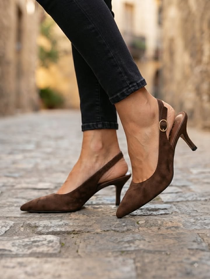 ZAPATO PUNTA FINA ref.016 - MARRON