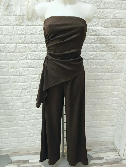 CONJUNTO TOP Y PANTALON VOLANTE - ref.028
