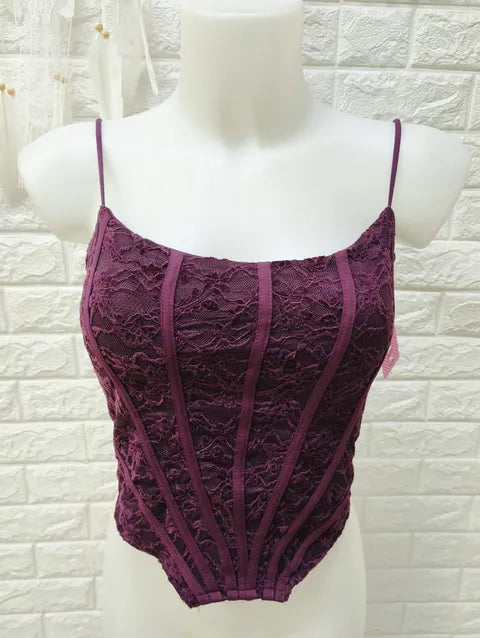 TOP BUSTIER ENCAJE ref.045