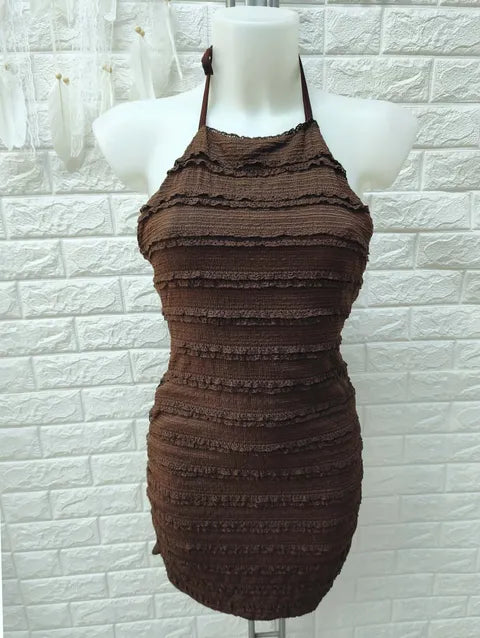 VESTIDO ESPALDA LAZADA ref.043