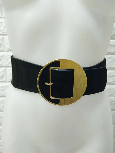 CINTURON MAXI HEBILLA REDONDA ref. 066