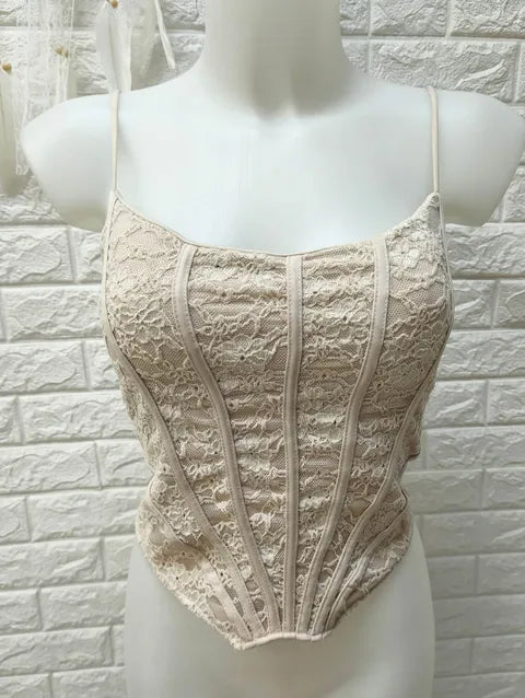 TOP BUSTIER ENCAJE ref.045
