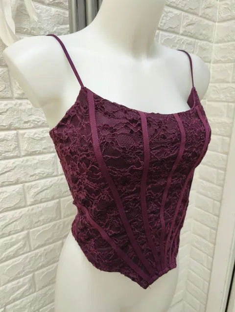 TOP BUSTIER ENCAJE ref.045