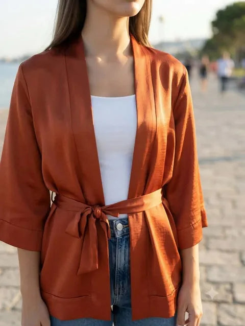 KIMONO SATINADO ref. 091