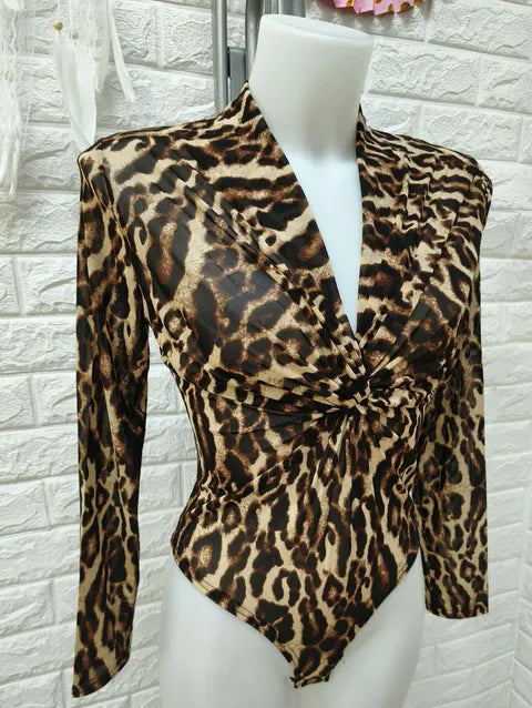 BODY LEOPARDO NUDO ref. 082