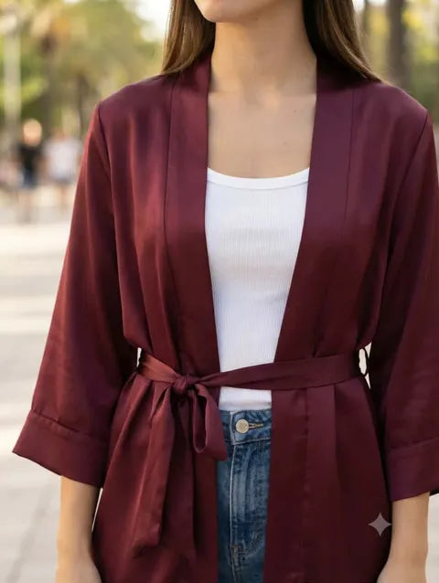 KIMONO SATINADO ref. 091