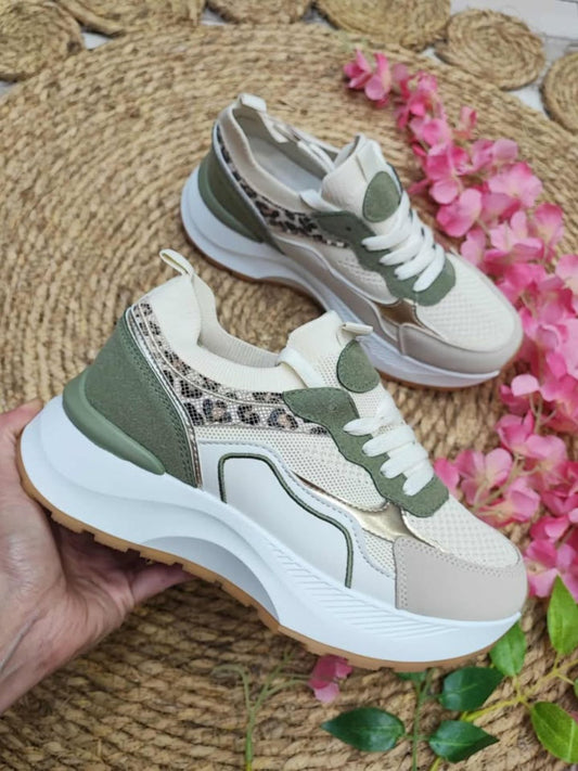 SNEAKER MARION - CAQUI