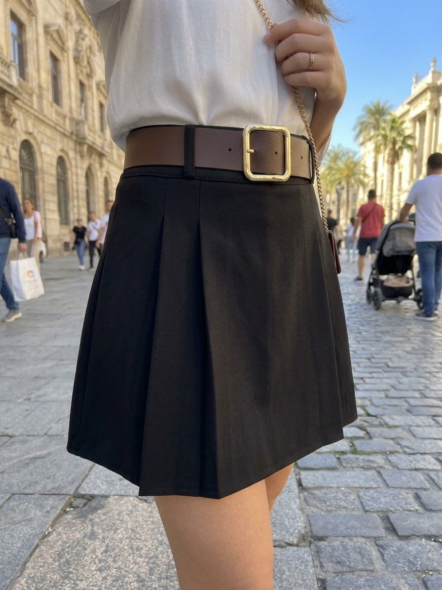 FALDA PANTALON CINTURON ref. 0307