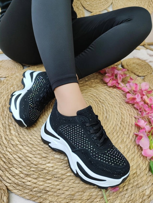 SNEAKER NAOMI - NEGRO