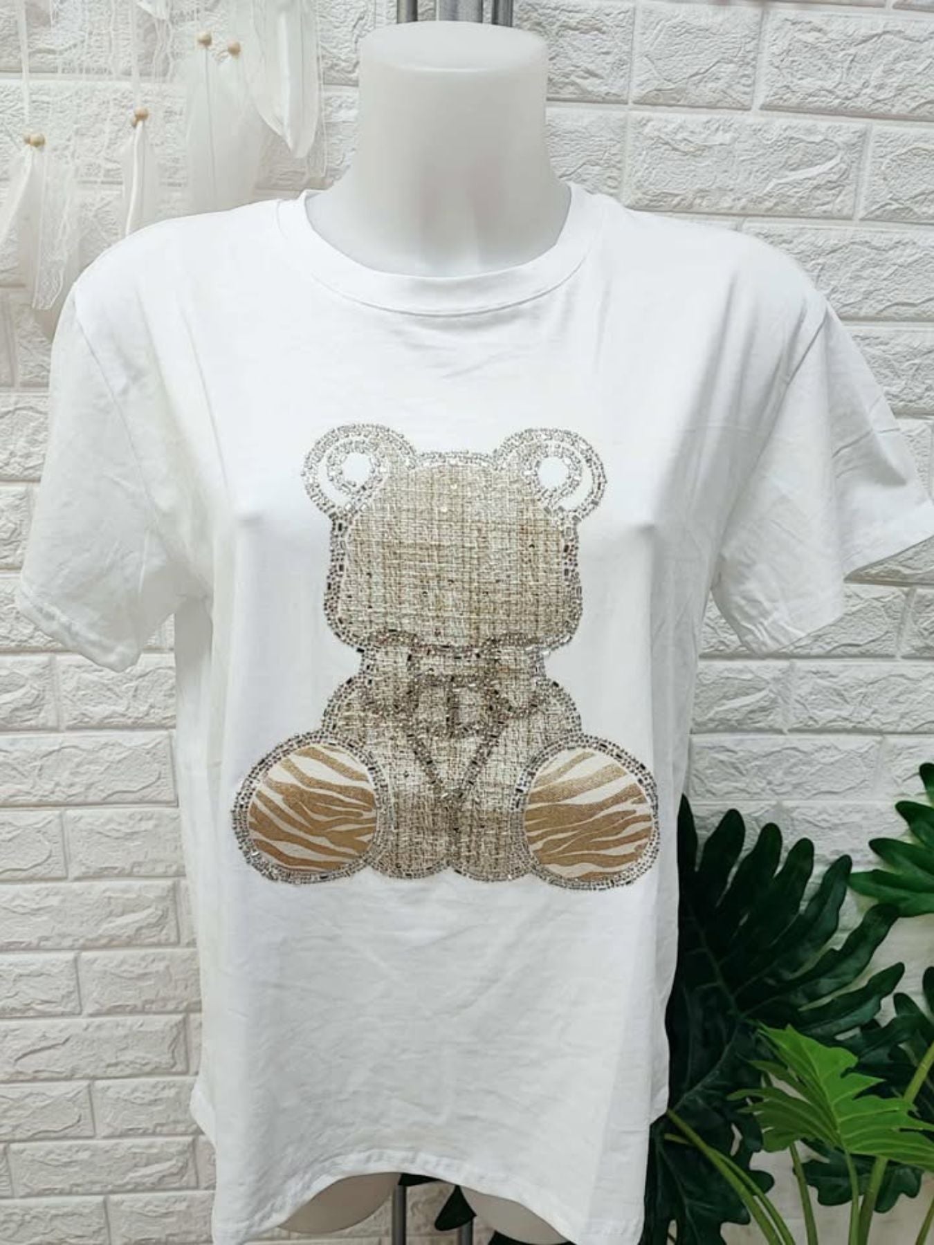 CAMISETA OSO - CEBRA