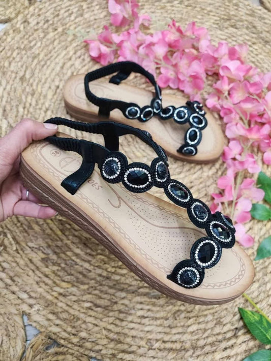SANDALIA PATTY - NEGRO