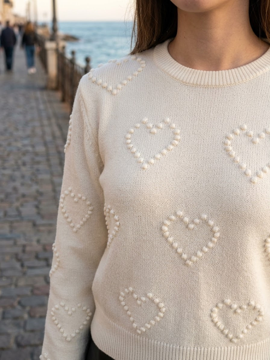 JERSEY PUNTO CORAZONES ref. 0313