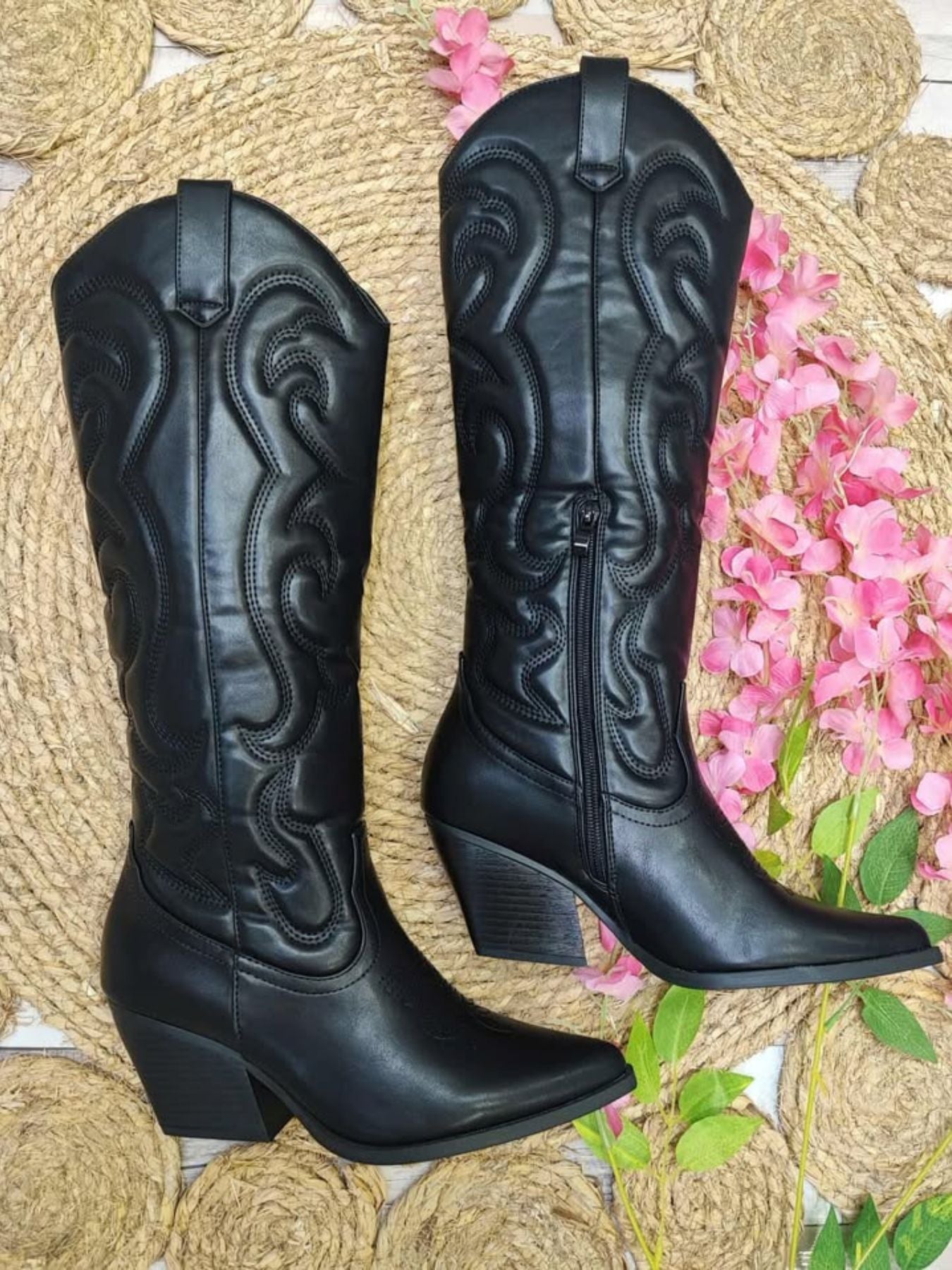 BOTA ROMINA - NEGRO