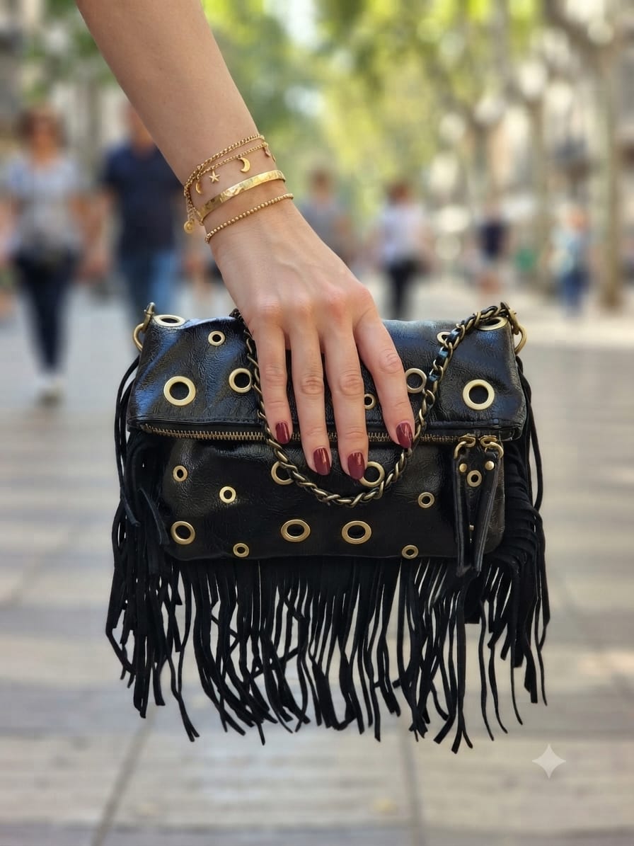 BOLSO ANILLAS FLECOS ref. 0142