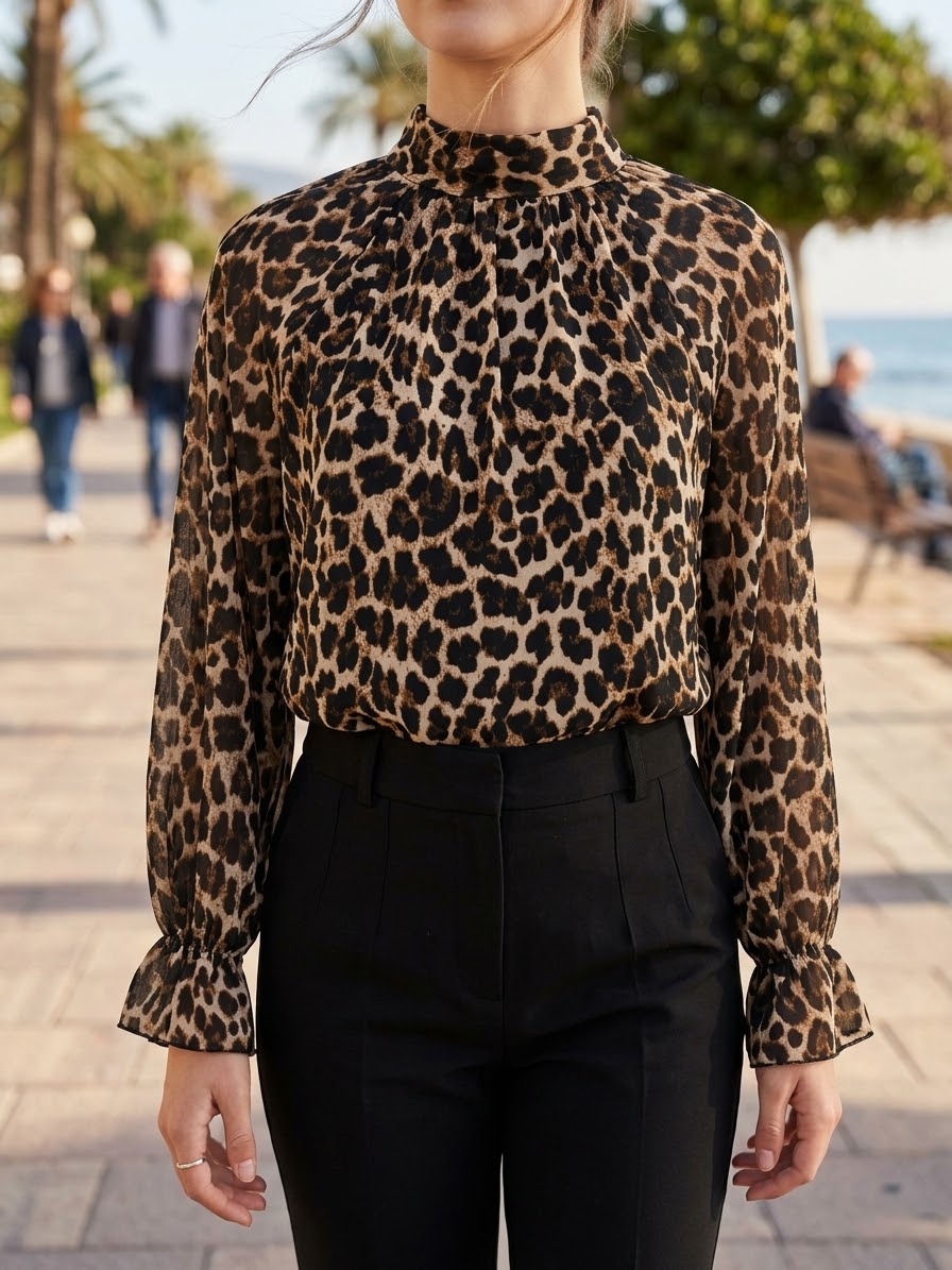 TOP GASA LEOPARDO ref. 0274