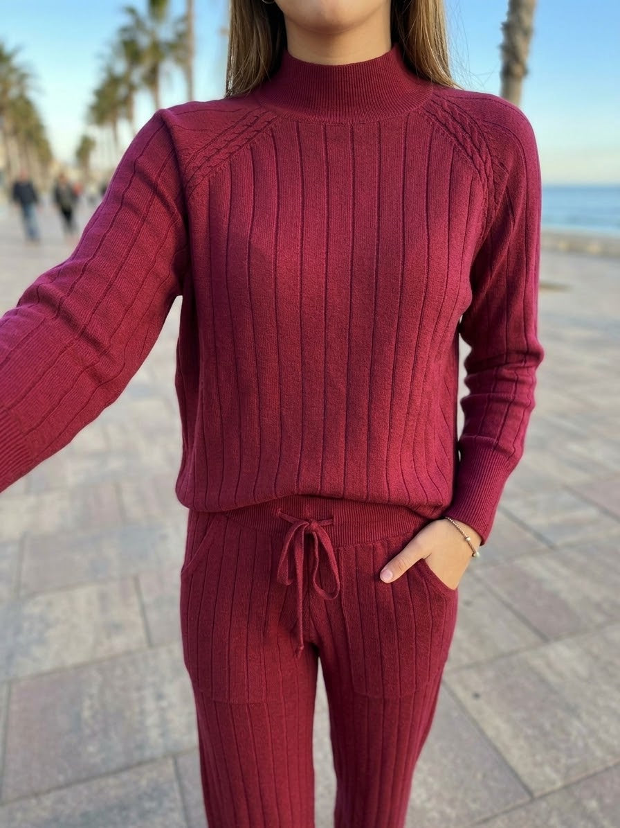 CONJUNTO JERSEY Y PANTALON PUNTO ref. 0267