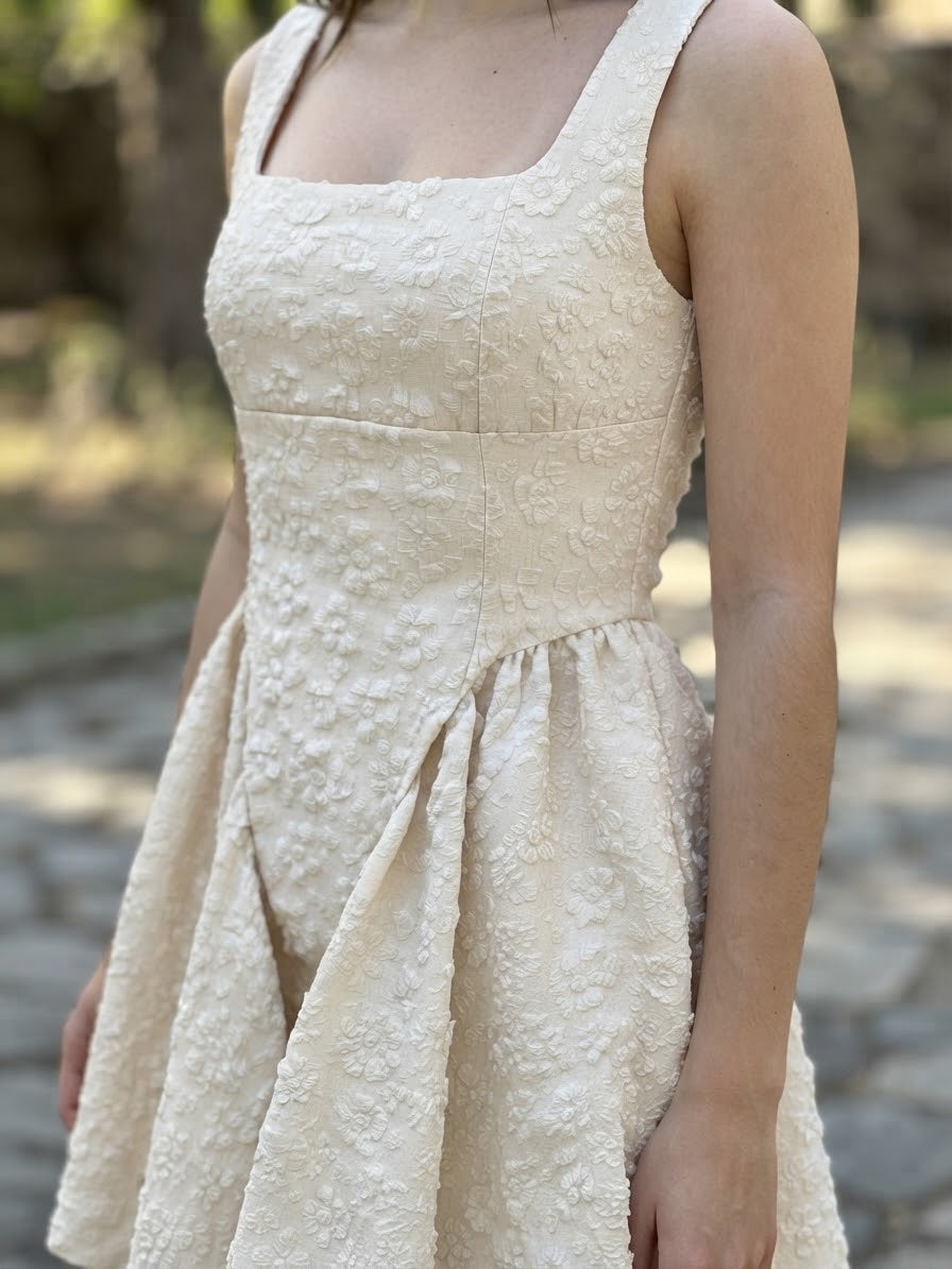 VESTIDO LAZADA FLORES ref.0211