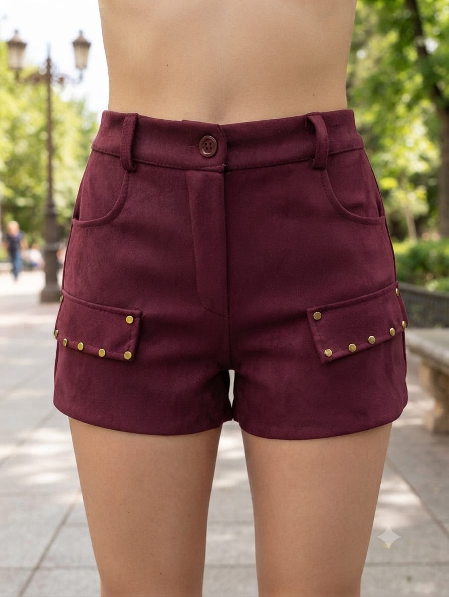 SHORT ANTELINA TACHUELAS ref. 0165