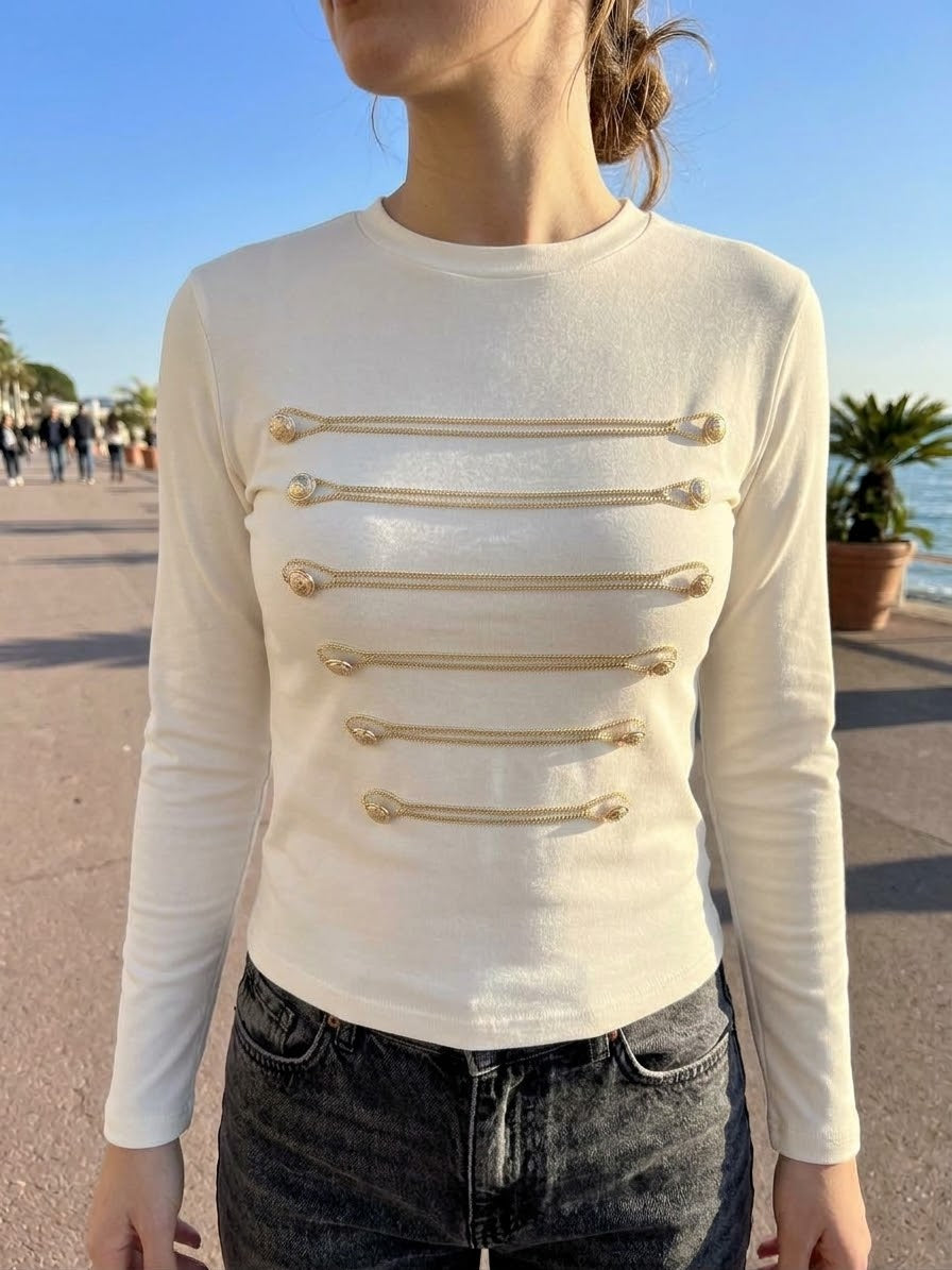 CAMISETA BOTONES ref.0276