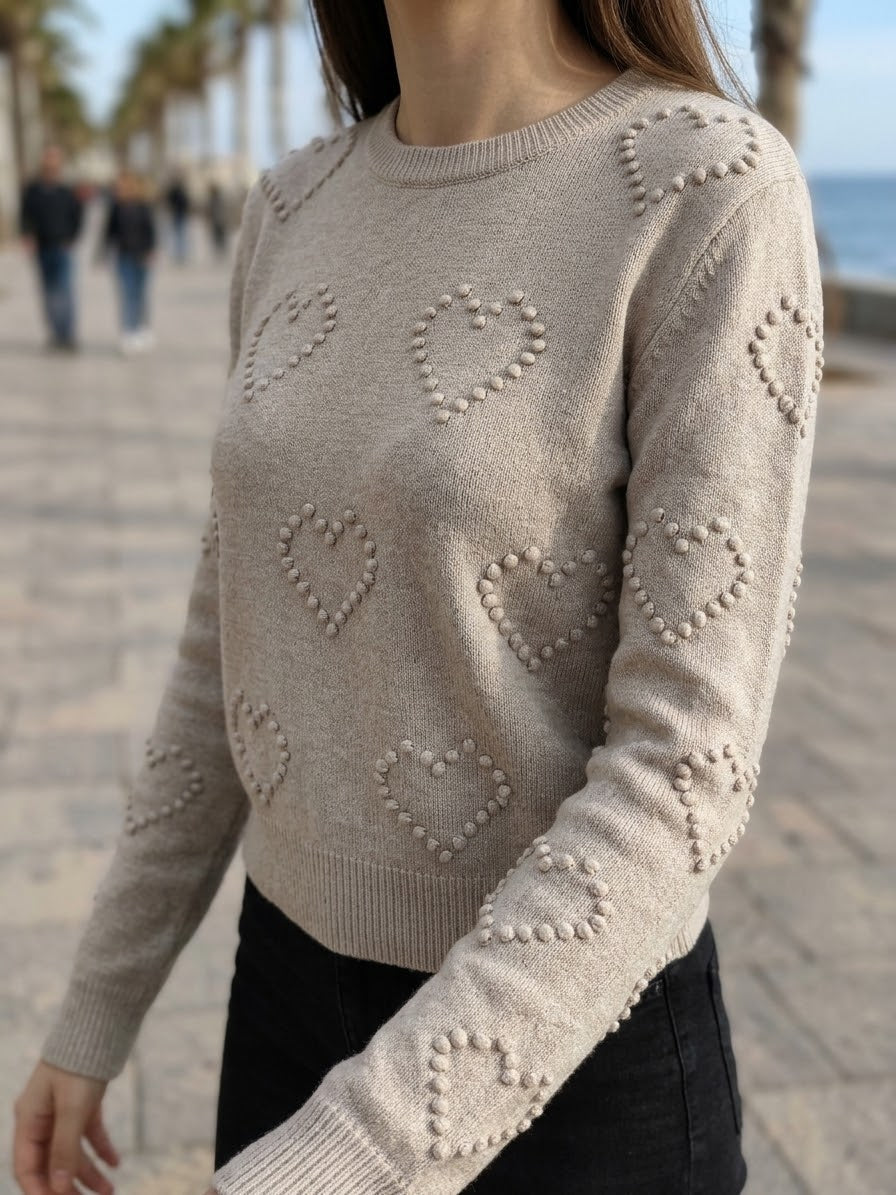 JERSEY PUNTO CORAZONES ref. 0313