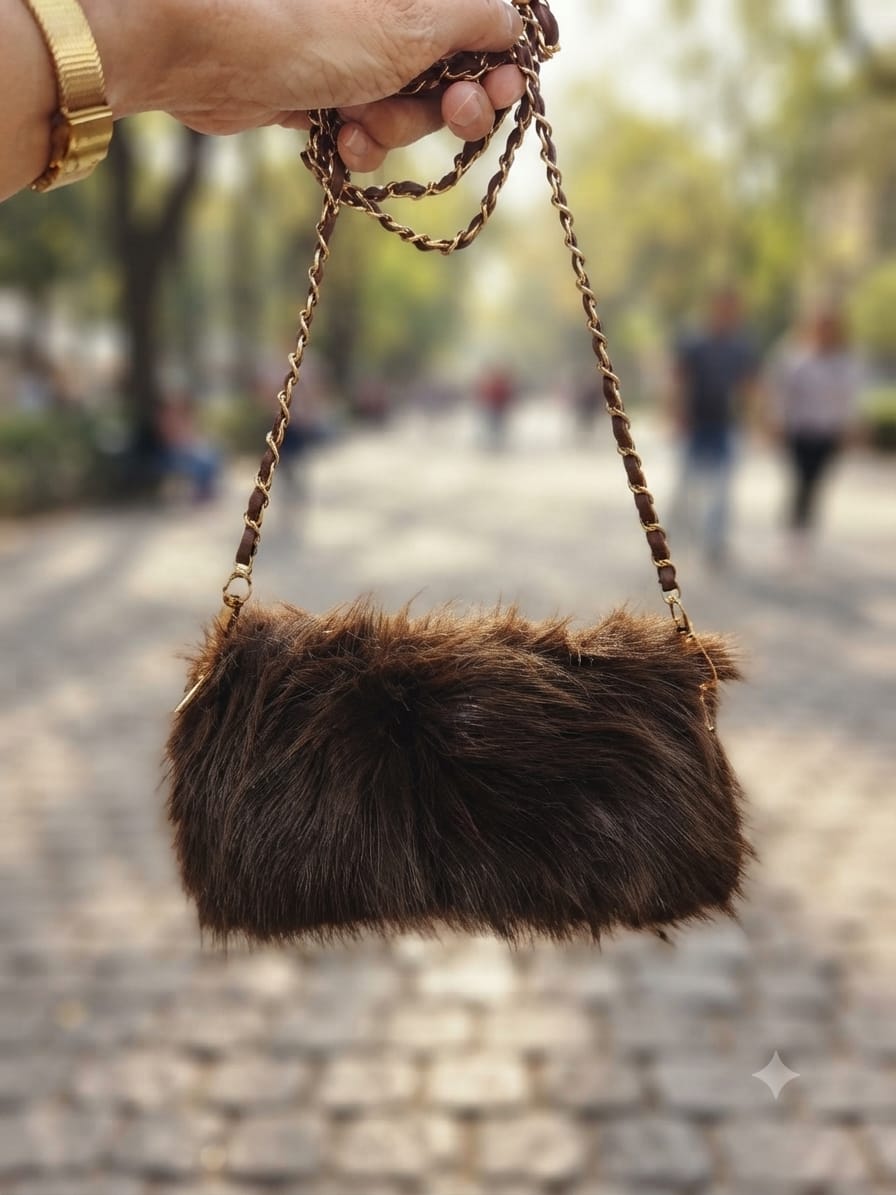 MINI BOLSO PELO ref. 0141