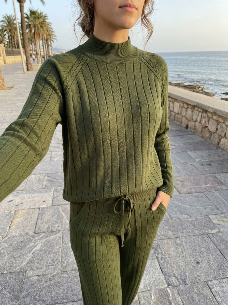 CONJUNTO JERSEY Y PANTALON PUNTO ref. 0267