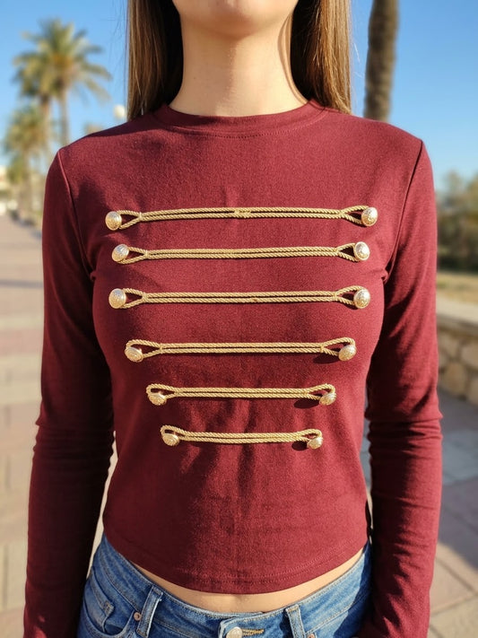 CAMISETA BOTONES ref.0276